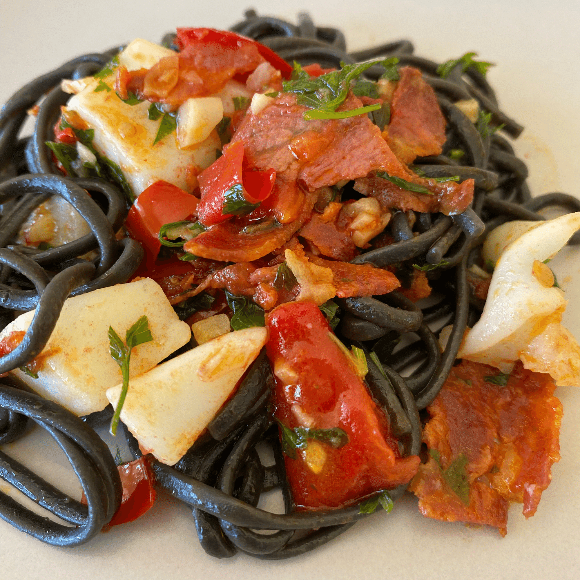 Linguines aux fruits de mer