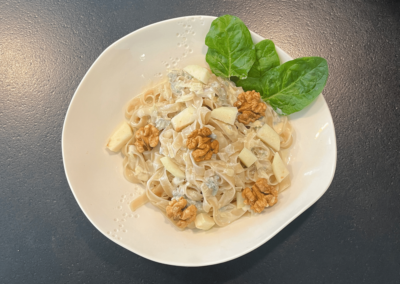 Tagliatelles sauce gorgonzola