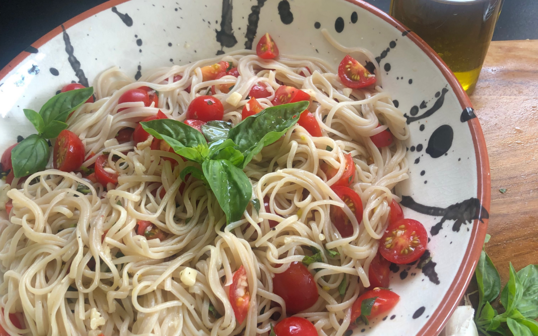 Linguines aux tomates cerises