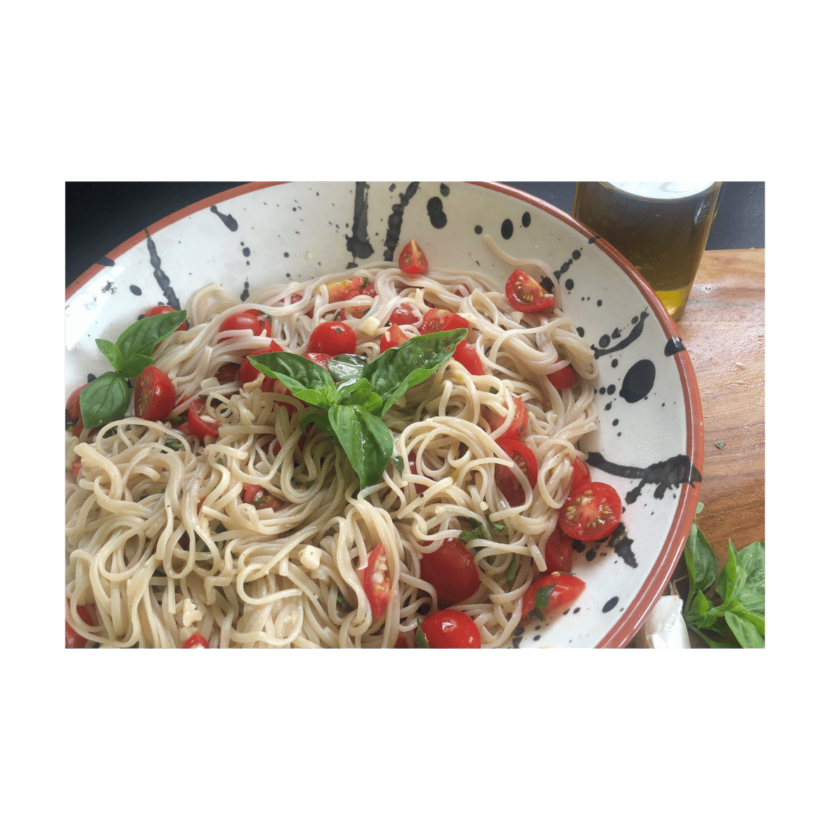 Linguines aux tomates cerises